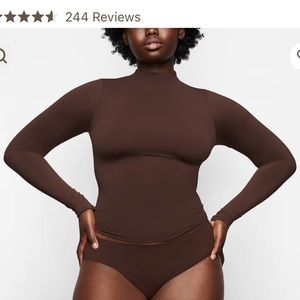 Skims: Turtleneck Top, Fits Everybody Collection, small